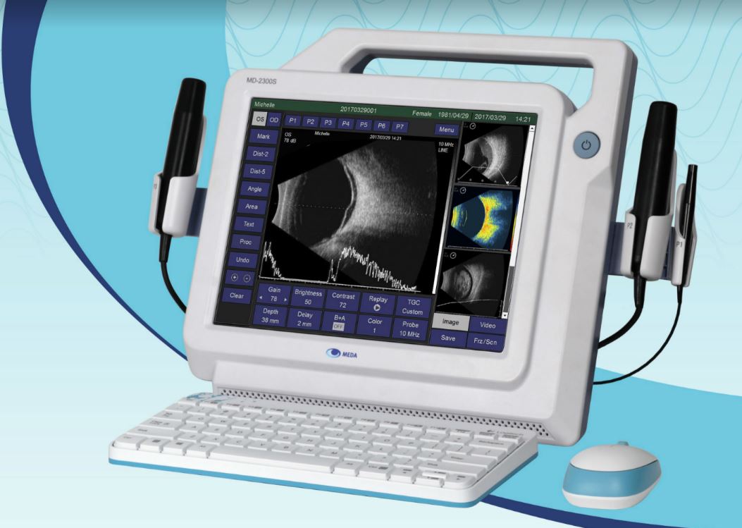 MEDA MD-2300S (Ultrasonic A/B Scanner For Ophthalmology)