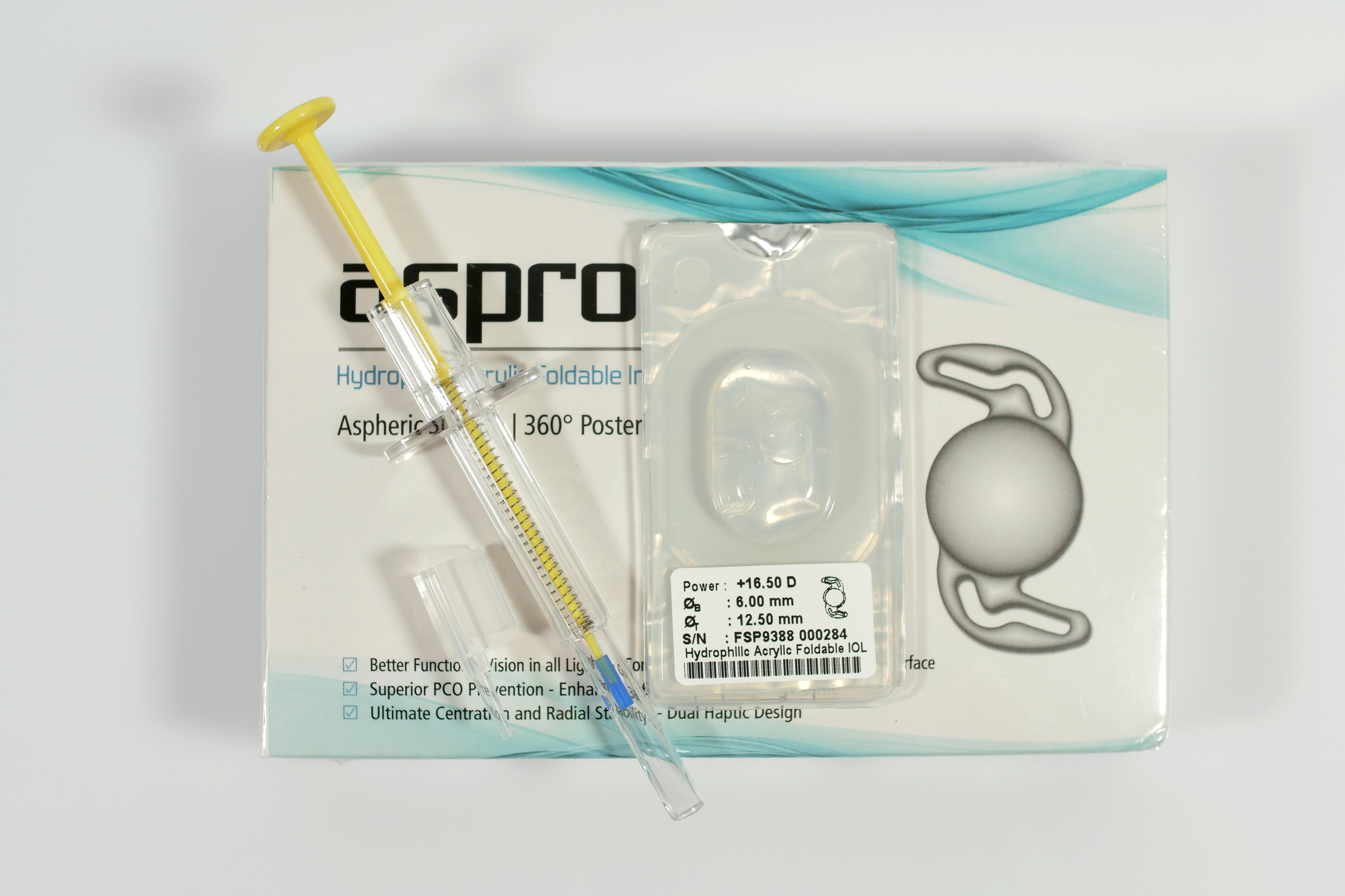 ASPROLENZ - Hydrophilic Acrylic Foldable Intraocular Lens