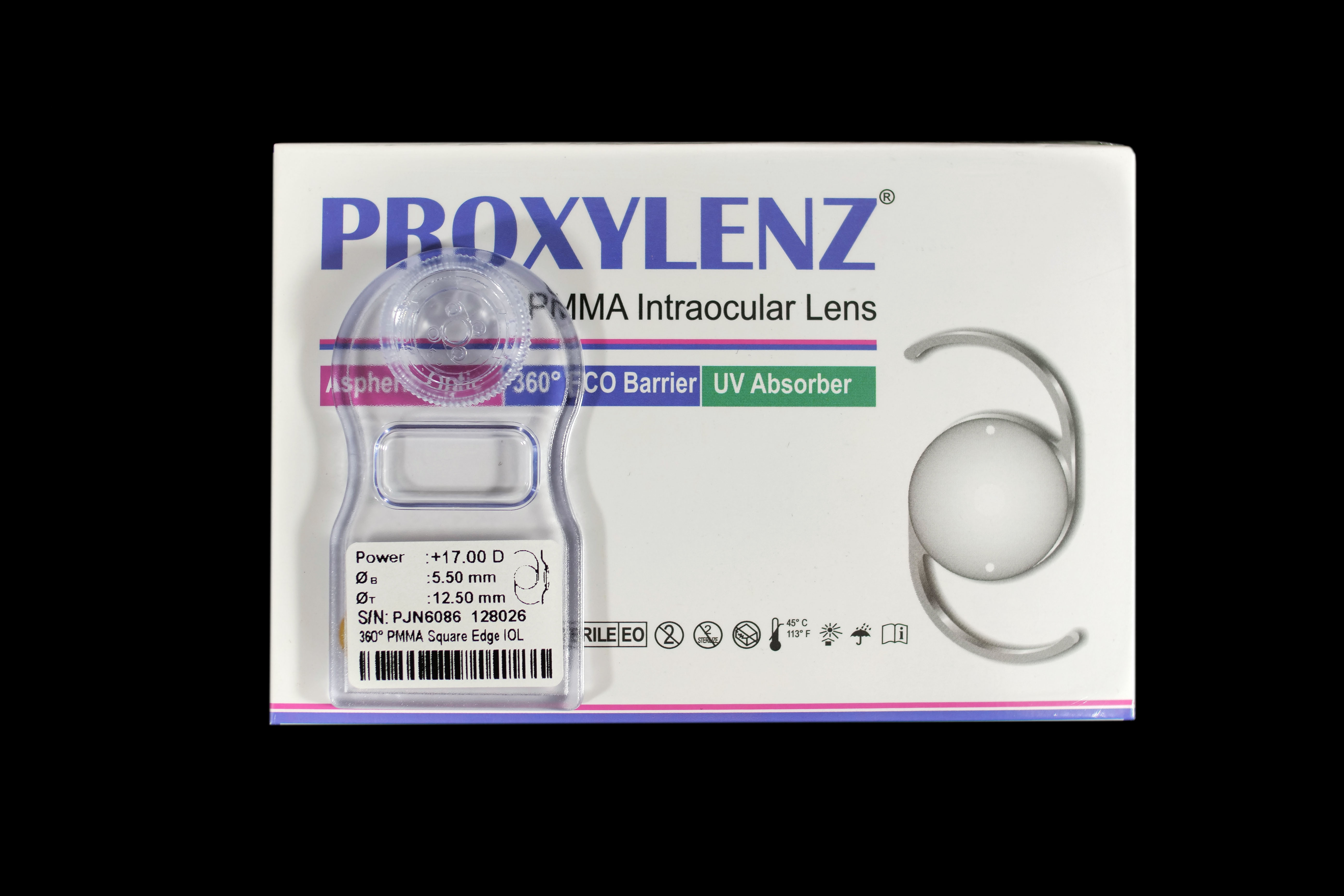 PROXYLENZ - Single Piece PMMA Aspheric